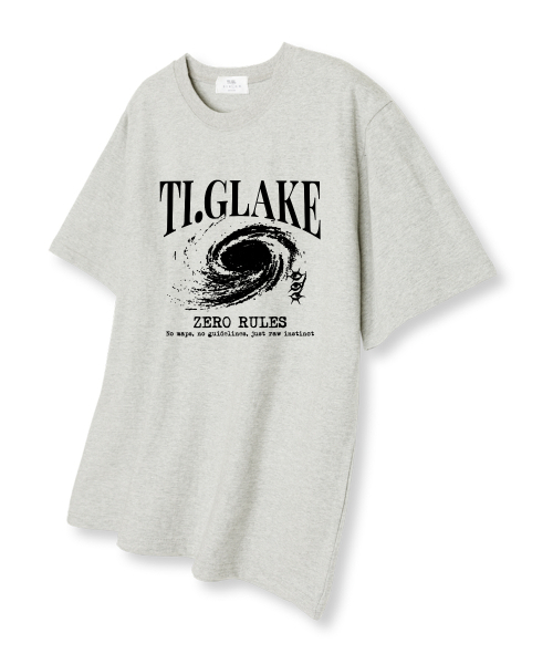 TI.GLAKE(ティーグレイク)の「ゼロルオーバーサイズ半袖Tシャツオートミール(Tシャツ/カットソー・メンズ・その他・LARGE/X-LARGE/XX-LARGE)」の1枚目の写真