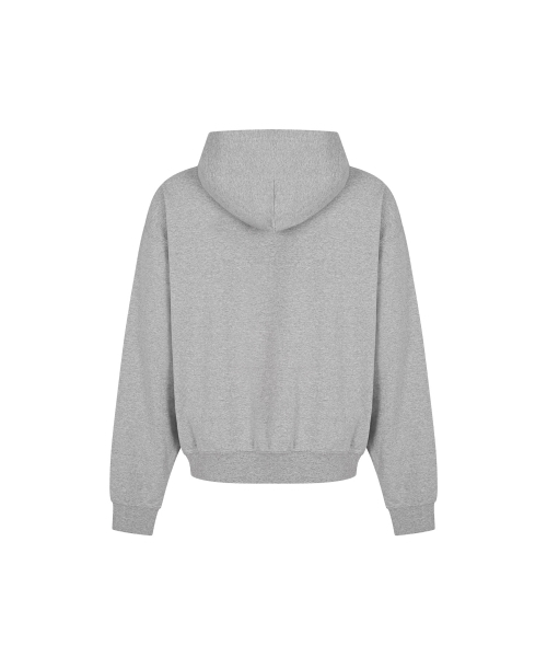 ALL EYES DOWN(オール アイズ ダウン)の「ARROW HOOD ZIP UP (8% MELANGE)(パーカー・メンズ・その他・SMALL/LARGE)」の2枚目の写真