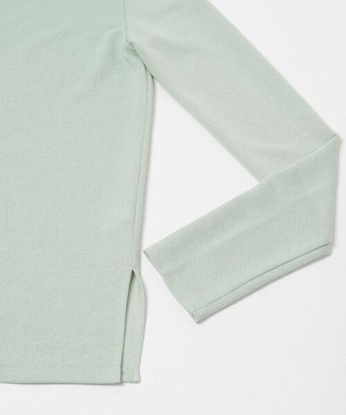 SENSE OF PLACE by URBAN RESEARCH（センスオブプレイスバイアーバンリサーチ）の「フロントドットカットシャツ（シャツ/ブラウス・レディース・オフホワイト/ミント/ブラウン・ONE）」の13枚目の写真