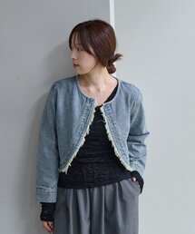 SHENERY（シーナリー）の「ショートデニムボレロ（その他アウター）」