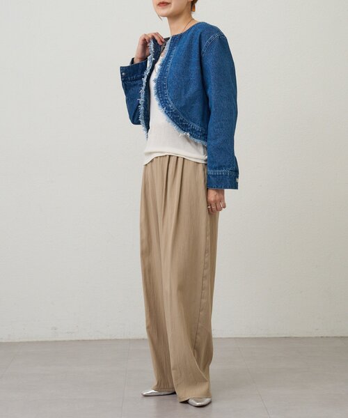 SHENERY（シーナリー）の「ショートデニムボレロ（その他アウター・レディース・ブルー系その他/ブルー・FREE）」の9枚目の写真