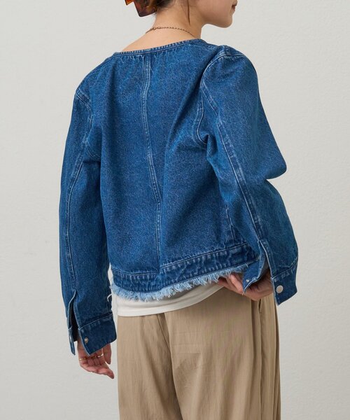 SHENERY（シーナリー）の「ショートデニムボレロ（その他アウター・レディース・ブルー系その他/ブルー・FREE）」の13枚目の写真