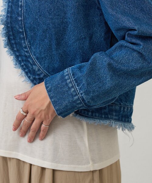 SHENERY（シーナリー）の「ショートデニムボレロ（その他アウター・レディース・ブルー系その他/ブルー・FREE）」の20枚目の写真