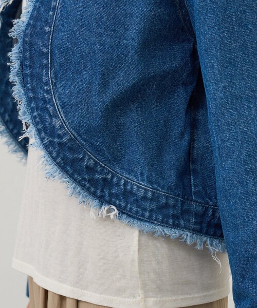 SHENERY（シーナリー）の「ショートデニムボレロ（その他アウター・レディース・ブルー系その他/ブルー・FREE）」の21枚目の写真