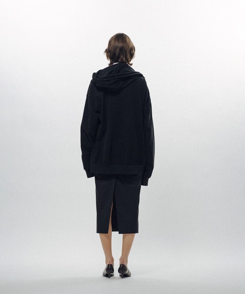 KEISUKEYOSHIDA（ケイスケヨシダ）の「Windward Hoodie（スウェット・レディース・ブラック/グレー/ベージュ・M/L）」の6枚目の写真