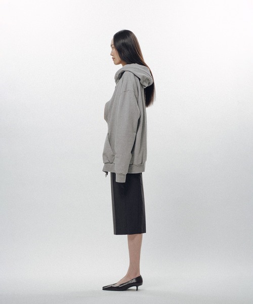 KEISUKEYOSHIDA（ケイスケヨシダ）の「Windward Hoodie（スウェット・レディース・ブラック/グレー/ベージュ・M/L）」の15枚目の写真