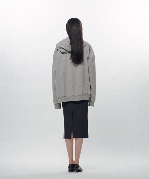 KEISUKEYOSHIDA（ケイスケヨシダ）の「Windward Hoodie（スウェット・レディース・ブラック/グレー/ベージュ・M/L）」の16枚目の写真
