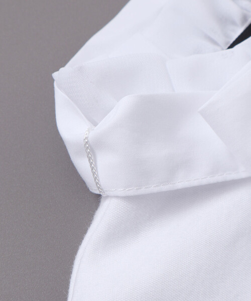 BeBe（ベベ）の「フリル襟ボウタイ付きスムース長袖ブラウス(110~130cm)（シャツ/ブラウス・キッズ・ホワイト・120cm/130cm/110cm）」の11枚目の写真