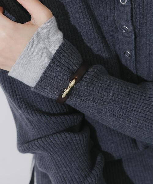 SMELLY(スメリー)の「レザーフックブレスレット(ブレスレット・レディース・ゴールド系その他・-)」の6枚目の写真