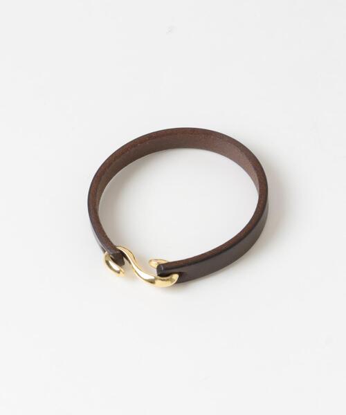 SMELLY(スメリー)の「レザーフックブレスレット(ブレスレット・レディース・ゴールド系その他・-)」の8枚目の写真