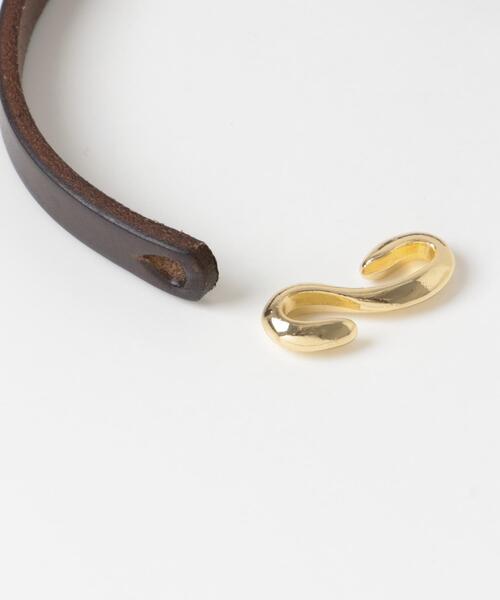 SMELLY(スメリー)の「レザーフックブレスレット(ブレスレット・レディース・ゴールド系その他・-)」の9枚目の写真