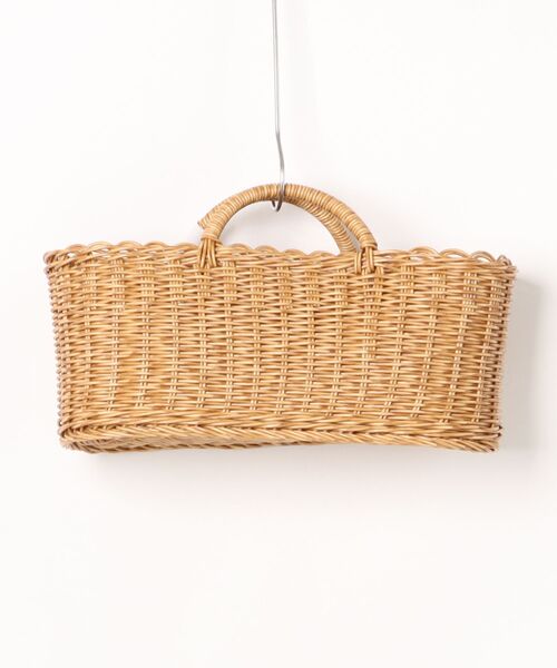 Marie-Louise（マリ－・ルイ－ズ）の「【UTIL/ユティル】ナイール オーバル ハンドルバスケットL /#UT 029（かごバッグ・レディース・ナチュラル・FREE）」の2枚目の写真