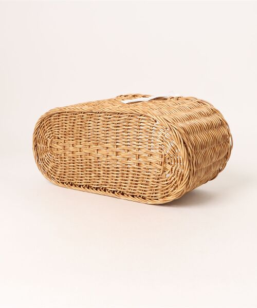 Marie-Louise（マリ－・ルイ－ズ）の「【UTIL/ユティル】ナイール オーバル ハンドルバスケットL /#UT 029（かごバッグ・レディース・ナチュラル・FREE）」の4枚目の写真