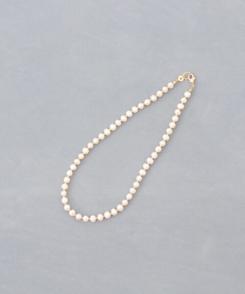 grace grace （グラスグラス）の「【grace grace/グラスグラス】淡水スキップパールショートネックレス-Alice（ネックレス・レディース・ホワイト系その他4・FREE）」の2枚目の写真