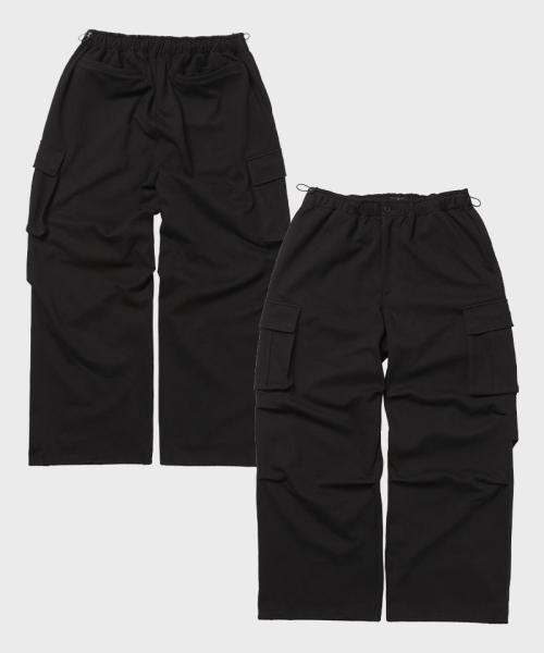 ARTISTWEAR（アーティストウェア）の「[ATW]ワイドカーゴスウェットパンツ（スウェットパンツ・レディース・ブラック/グレー・SMALL/LARGE/X-LARGE/XXXX-LARGE/MEDIUM）」の14枚目の写真