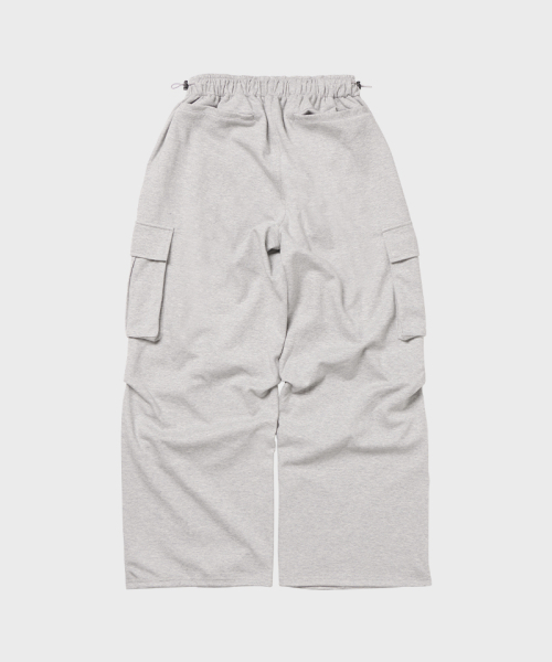ARTISTWEAR（アーティストウェア）の「[ATW]ワイドカーゴスウェットパンツ（スウェットパンツ・レディース・ブラック/グレー・SMALL/LARGE/X-LARGE/XXXX-LARGE/MEDIUM）」の9枚目の写真