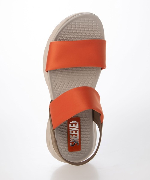 enchanted（エンチャンテッド）の「エアリーソールストレッチバンドサンダル（サンダル・レディース・ブラック/ライトグレー/ブルー/オレンジ・L/M/S）」の7枚目の写真