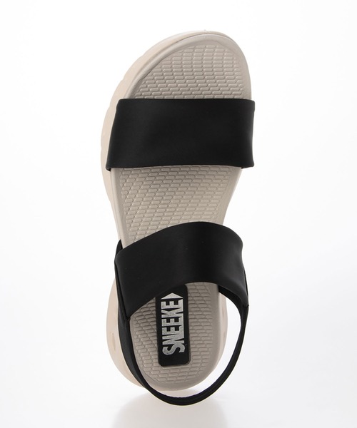 enchanted（エンチャンテッド）の「エアリーソールストレッチバンドサンダル（サンダル・レディース・ブラック/ライトグレー/ブルー/オレンジ・L/M/S）」の12枚目の写真