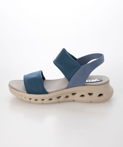 enchanted（エンチャンテッド）の「エアリーソールストレッチバンドサンダル（サンダル・レディース・ブラック/ライトグレー/ブルー/オレンジ・L/M/S）」の15枚目の写真