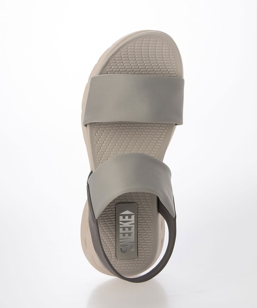 enchanted（エンチャンテッド）の「エアリーソールストレッチバンドサンダル（サンダル・レディース・ブラック/ライトグレー/ブルー/オレンジ・L/M/S）」の22枚目の写真