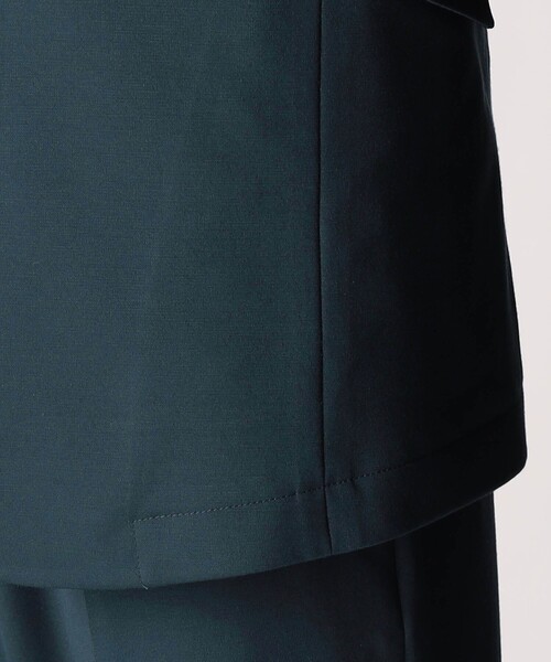 NICOLE CLUB FOR MEN（ニコルクラブフォーメン）の「スムースジャージ２Ｂジャケット（その他アウター・メンズ・ブラック/ブルー系・MEDIUM/LARGE/X-LARGE）」の13枚目の写真