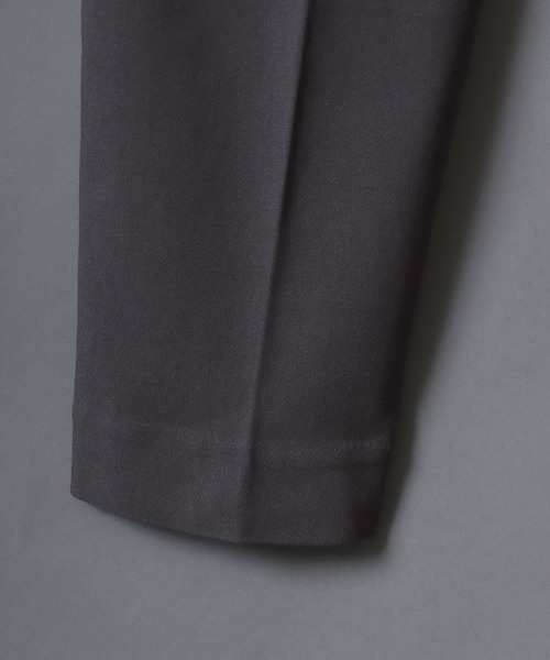 SITRY（シトリー）の「Wide Tapered Pants/ワイドテーパードパンツ  トラウザーパンツ チノパンツ スラックス（チノパンツ・メンズ・チャコール/ブラック/ベージュ・LL/L/M）」の14枚目の写真