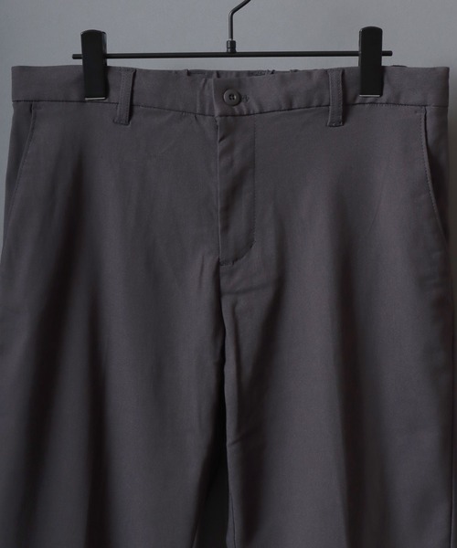 SITRY（シトリー）の「Wide Tapered Pants/ワイドテーパードパンツ  トラウザーパンツ チノパンツ スラックス（チノパンツ・メンズ・チャコール/ブラック/ベージュ・LL/L/M）」の5枚目の写真