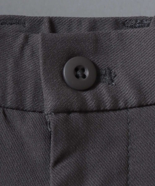 SITRY（シトリー）の「Wide Tapered Pants/ワイドテーパードパンツ  トラウザーパンツ チノパンツ スラックス（チノパンツ・メンズ・チャコール/ブラック/ベージュ・LL/L/M）」の9枚目の写真