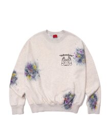 No Boundaries Hand Spray Dyed Sweatshirt (multi/ivory ver.)