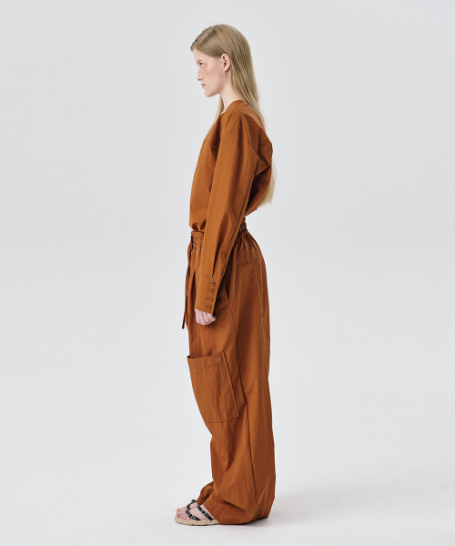 WNDERKAMMER(ブンダーカンマー)の「ヨークトップ_ブリック(シャツ/ブラウス・レディース・その他・S/M)」の5枚目の写真