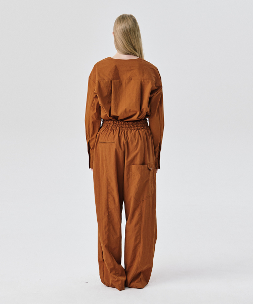 WNDERKAMMER(ブンダーカンマー)の「ヨークトップ_ブリック(シャツ/ブラウス・レディース・その他・S/M)」の6枚目の写真