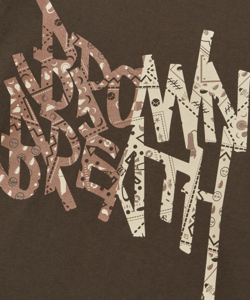 BROWNBREATH(ブラウンブレス)の「PAISLEY TAG LONGSLEEVE - BROWN(Tシャツ/カットソー・レディース・その他・S/M/L)」の3枚目の写真