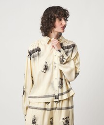 6 | ＜6(ROKU)＞ROKU エレメント シャツ(シャツ/ブラウス)