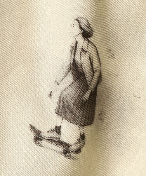 6(ロク)の「<6(ROKU)>ROKU エレメント シャツ(シャツ/ブラウス・レディース・その他1・FREE)」の8枚目の写真