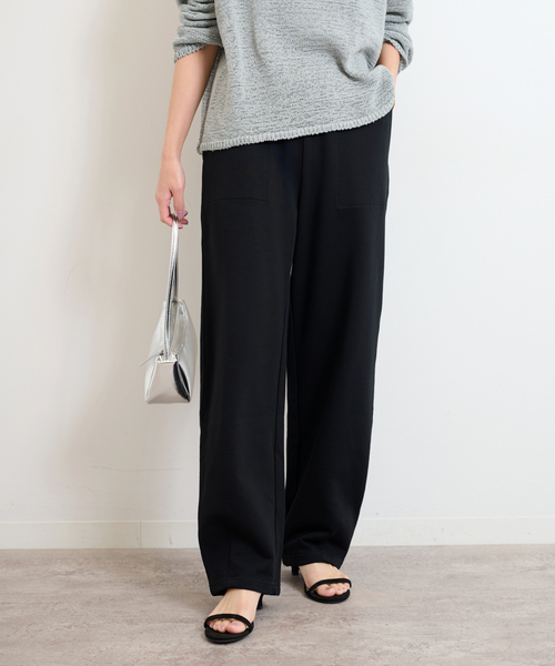 JOURNAL STANDARD relume(ジャーナルスタンダード レリューム)の「《WEB限定追加》コクーンスウェットパンツ(スウェットパンツ・レディース・ブラック/グレー・FREE)」の7枚目の写真