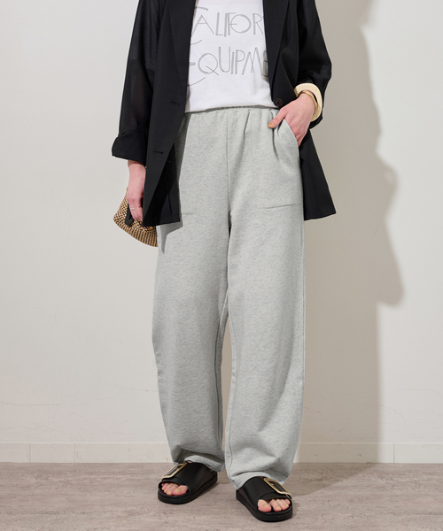JOURNAL STANDARD relume(ジャーナルスタンダード レリューム)の「《WEB限定追加》コクーンスウェットパンツ(スウェットパンツ・レディース・ブラック/グレー・FREE)」の20枚目の写真
