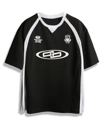 DOFFJASON（ドフジェーソン）の「ドープスポーツクラブTシャツ BLACK（Tシャツ/カットソー）」