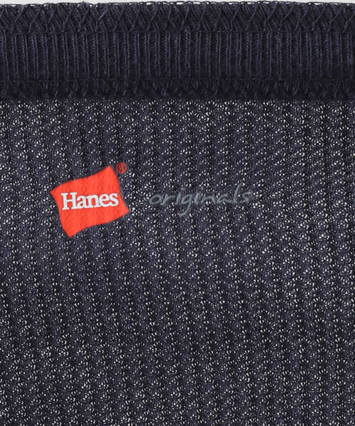 journal standard L'essage（ジャーナルスタンダードレサージュ）の「【HANES / ヘインズ 】 ヘンリーサーマル（Tシャツ/カットソー・レディース・ライトグレー/ホワイト/ネイビー・FREE）」の9枚目の写真