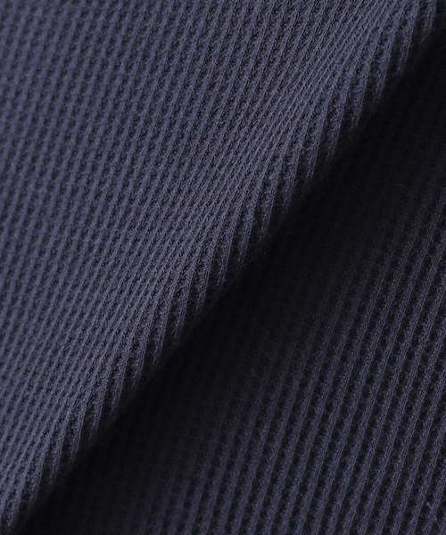 journal standard L'essage（ジャーナルスタンダードレサージュ）の「【HANES / ヘインズ 】 ヘンリーサーマル（Tシャツ/カットソー・レディース・ライトグレー/ホワイト/ネイビー・FREE）」の15枚目の写真