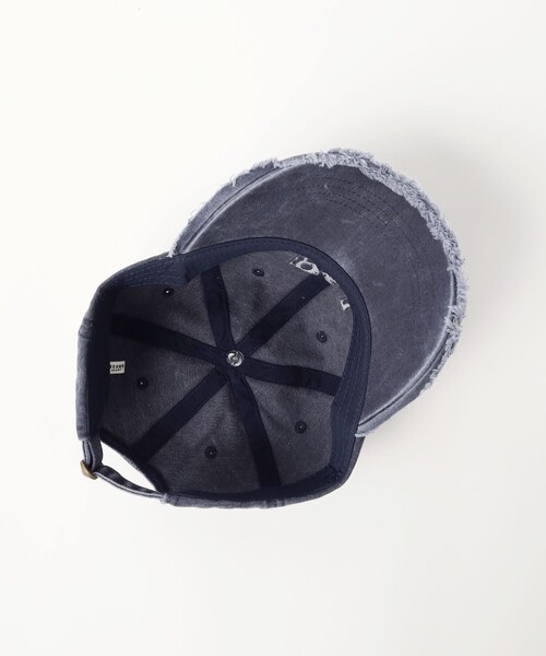 BEAMS HEART(ビームスハート)の「ピグメント ロゴ キャップ(キャップ・レディース・ネイビー/ブラック・ONE SIZE)」の11枚目の写真