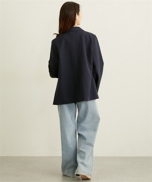 nissen（ニッセン）の「ダブルクロステーラードジャケット（その他アウター・レディース・アイボリー・L/M/LL）」の13枚目の写真