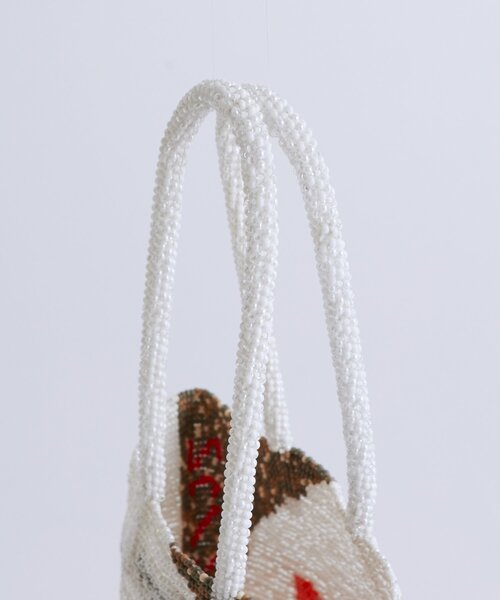 BEARDSLEY（ビアズリー）の「《CORDERA》ビーズ刺繍ハンドバッグ（トートバッグ・レディース・その他・FREE）」の4枚目の写真