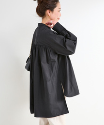 《追加》手洗い可 / ギャザーチュニックブラウス