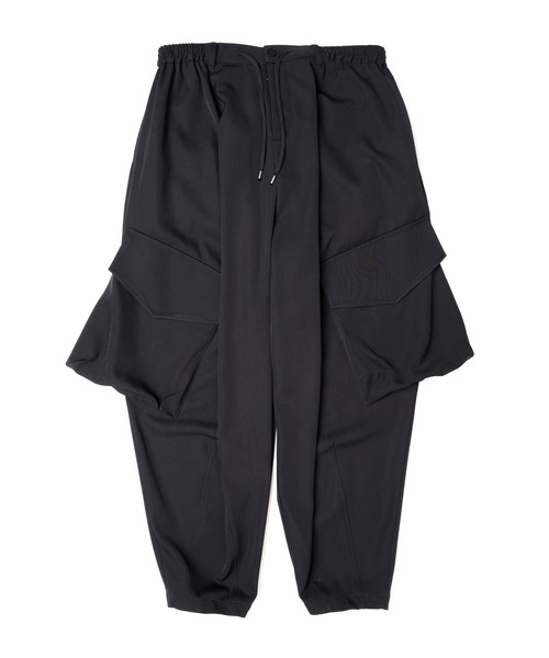 yoshiokubo(ヨシオクボ)の「yoshiokubo ヨシオクボ / BIG POCKET PANT ビッグポケットワイドテーパードパンツ / YKS26401(その他パンツ・メンズ・ブラック・3/2)」の6枚目の写真