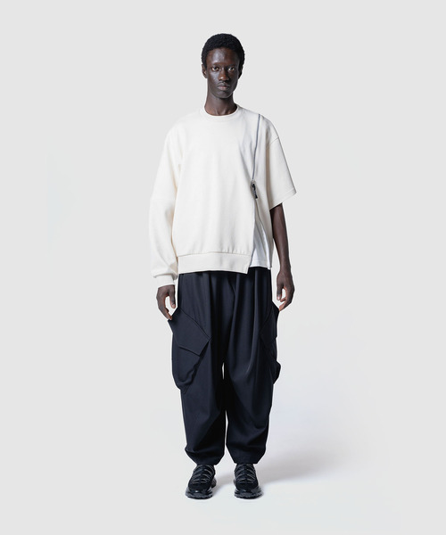 yoshiokubo(ヨシオクボ)の「yoshiokubo ヨシオクボ / BIG POCKET PANT ビッグポケットワイドテーパードパンツ / YKS26401(その他パンツ・メンズ・ブラック・3/2)」の10枚目の写真