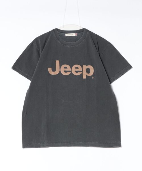 JUGLANS(ユグランス)の「【GOOD ROCK SPEED】 JEEP Tshirts 26JEP003W / ジープ 半袖Tシャツ(Tシャツ/カットソー・メンズ・チャコール・XL/L/M)」の1枚目の写真