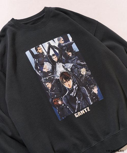 417 EDIFICE（フォーワンセブンエディフィス）の「GANTZ / ガンツ 417別注 COLORWORKS スウェット（スウェット・メンズ・ブラックミックス/ブラック系その他・MEDIUM/X-LARGE/LARGE）」の4枚目の写真