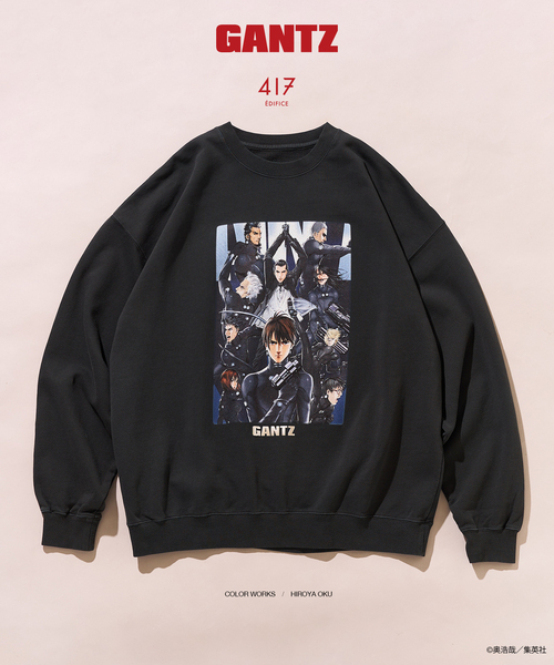 417 EDIFICE(フォーワンセブンエディフィス)の「GANTZ / ガンツ 417別注 COLORWORKS スウェット(スウェット・メンズ・ブラックミックス/ブラック系その他・MEDIUM/X-LARGE/LARGE)」の9枚目の写真