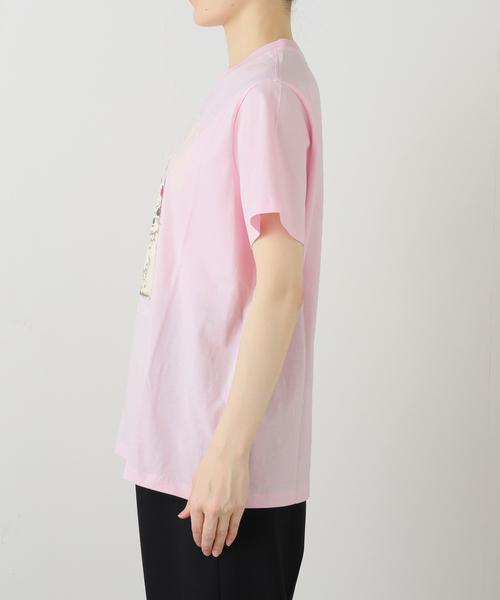 EDIT. FOR LULU(エディットフォールル)の「【GANNI/ガニー】Basic cotton Jersey T-shirt(Tシャツ/カットソー・レディース・ピンク・FREE)」の9枚目の写真