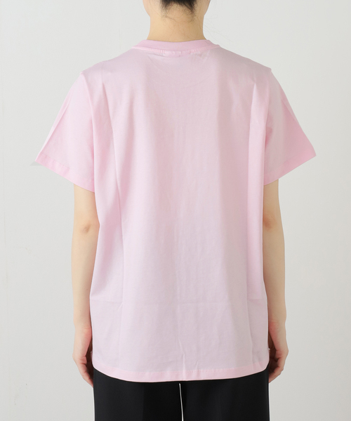 EDIT. FOR LULU(エディットフォールル)の「【GANNI/ガニー】Basic cotton Jersey T-shirt(Tシャツ/カットソー・レディース・ピンク・FREE)」の10枚目の写真